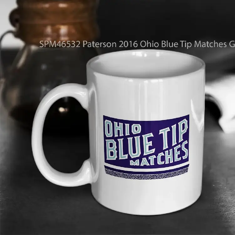 SPM46532 Paterson 2016 Ohio Blue Tip Matches Gelas Keramik Supermug