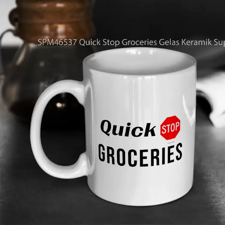 SPM46537 Quick Stop Groceries Gelas Keramik Supermug