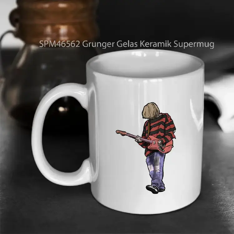 SPM46562 Grunger Gelas Keramik Supermug