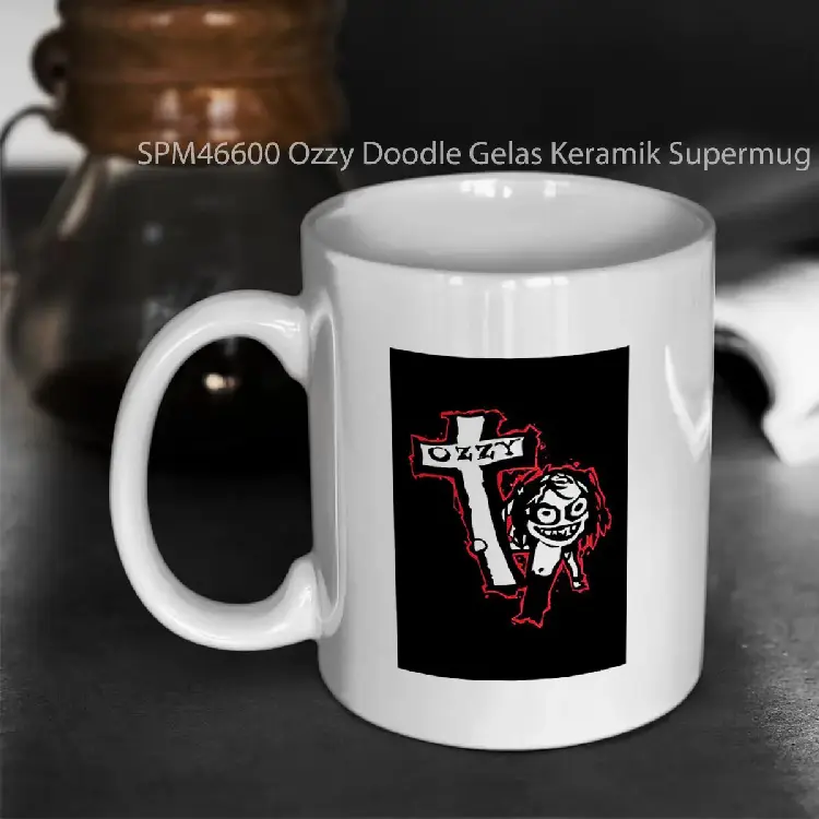 SPM46600 Ozzy Doodle Gelas Keramik Supermug