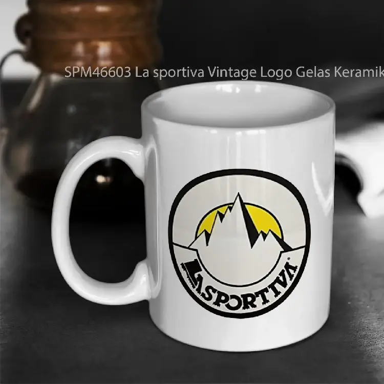 SPM46603 La sportiva Vintage Logo Gelas Keramik Supermug