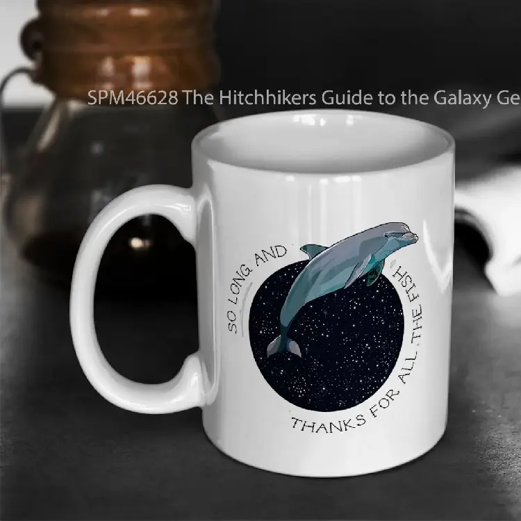SPM46628 The Hitchhikers Guide to the Galaxy Gelas Keramik Supermug