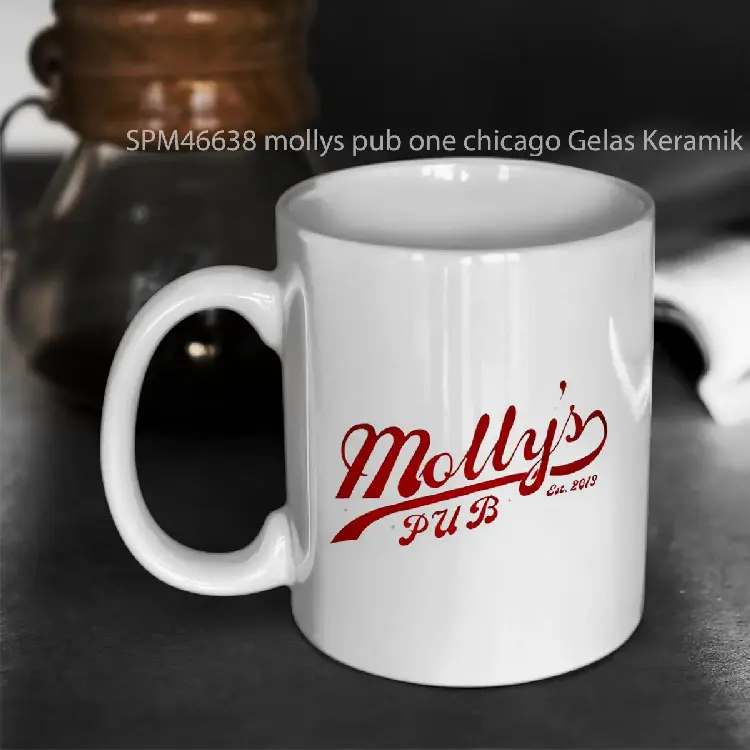 SPM46638 mollys pub one chicago Gelas Keramik Supermug