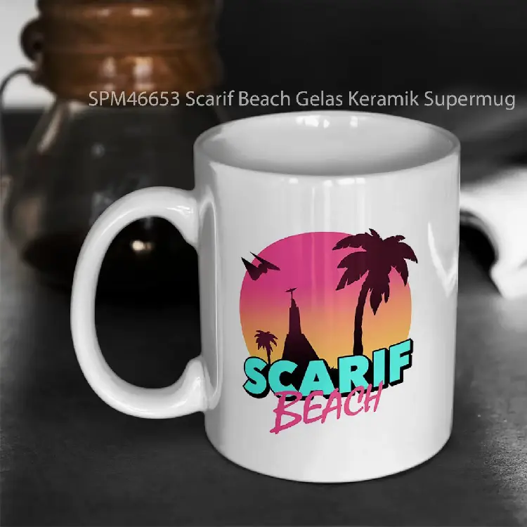 SPM46653 Scarif Beach Gelas Keramik Supermug
