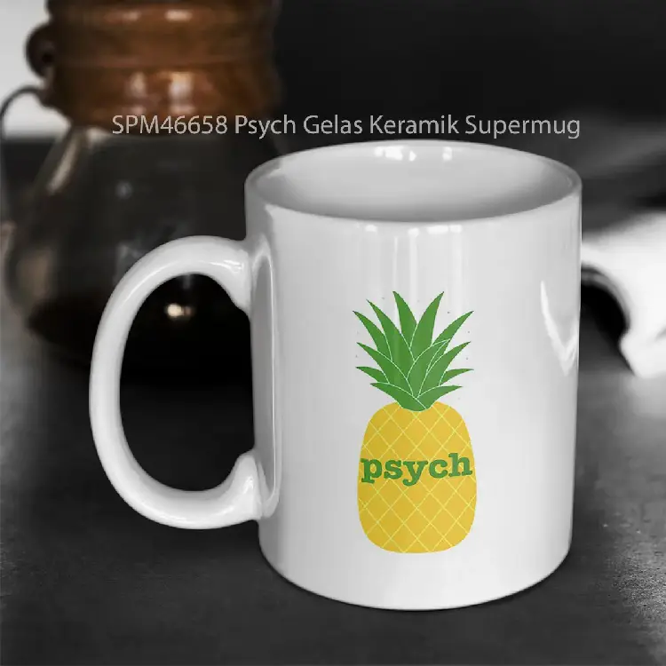 SPM46658 Psych Gelas Keramik Supermug