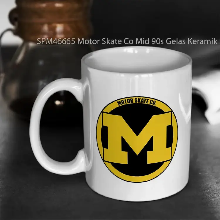 SPM46665 Motor Skate Co Mid 90s Gelas Keramik Supermug