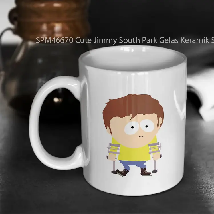 SPM46670 Cute Jimmy South Park Gelas Keramik Supermug