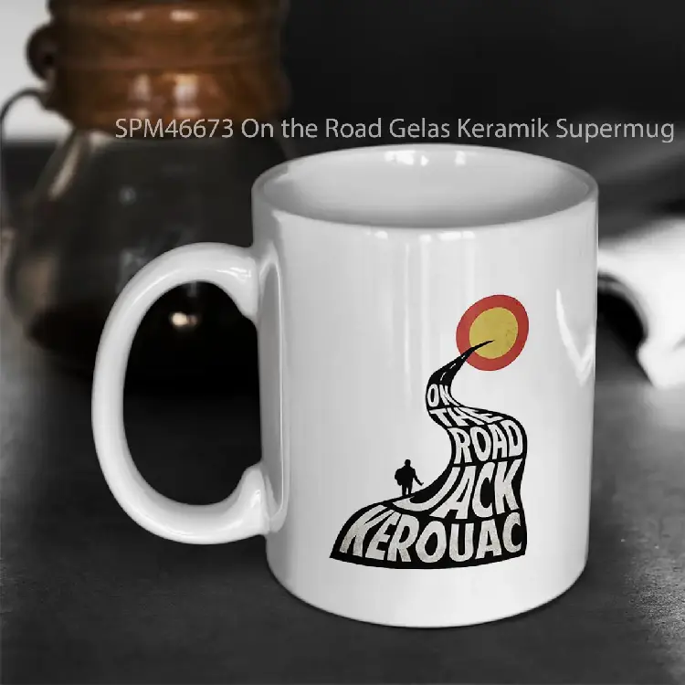 SPM46673 On the Road Gelas Keramik Supermug