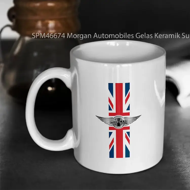 SPM46674 Morgan Automobiles Gelas Keramik Supermug