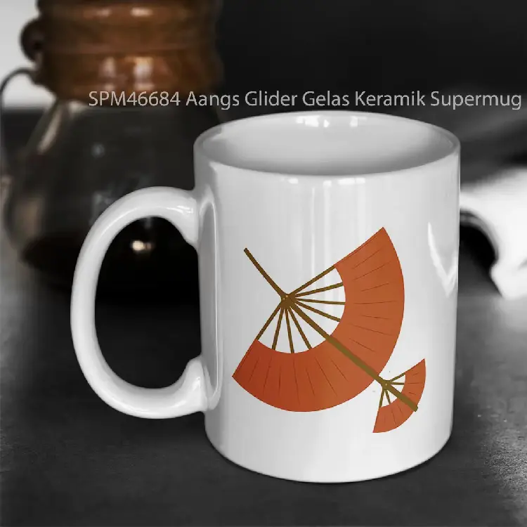 SPM46684 Aangs Glider Gelas Keramik Supermug