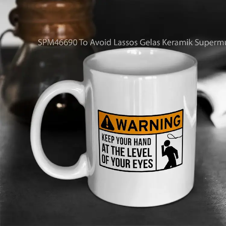SPM46690 To Avoid Lassos Gelas Keramik Supermug