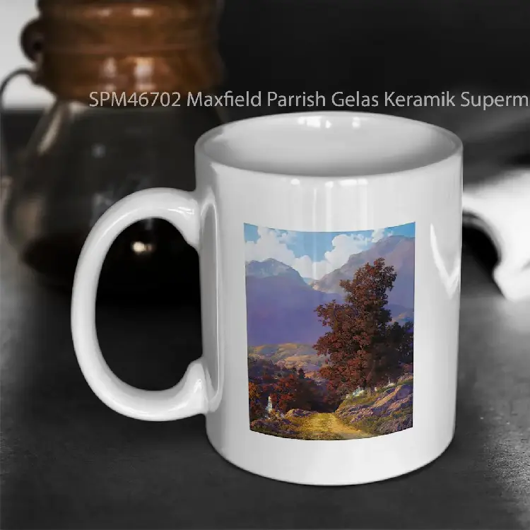 SPM46702 Maxfield Parrish Gelas Keramik Supermug