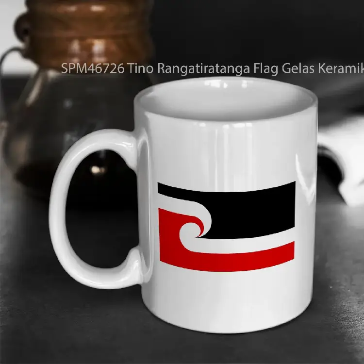SPM46726 Tino Rangatiratanga Flag Gelas Keramik Supermug