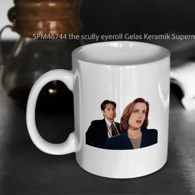SPM46744 the scully eyeroll Gelas Keramik Supermug