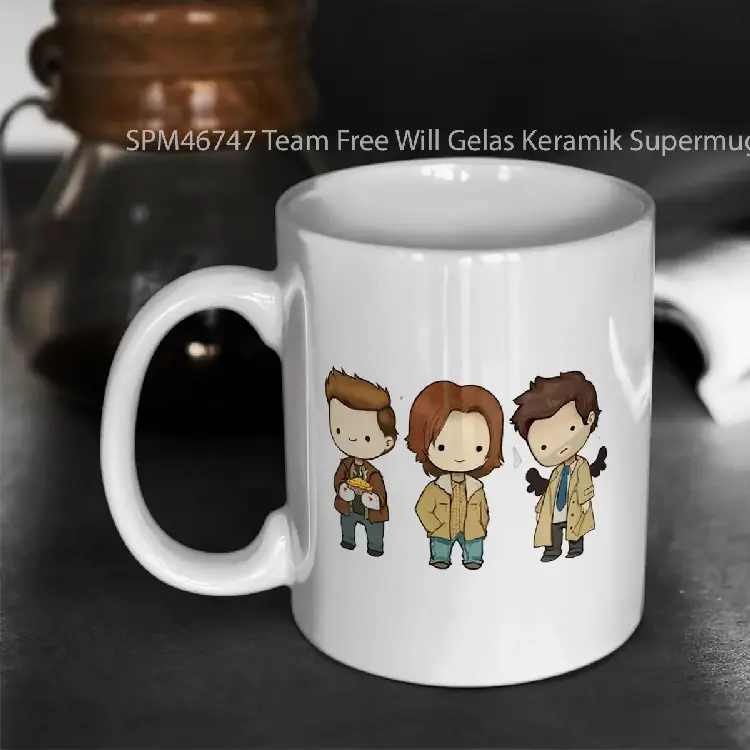 SPM46747 Team Free Will Gelas Keramik Supermug
