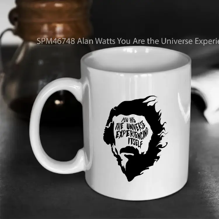 SPM46748 Alan Watts You Are the Universe Experiencing Itself Gelas Keramik Supermug