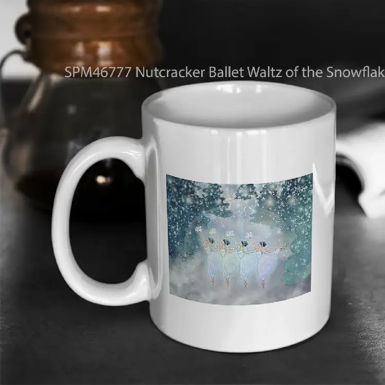 SPM46777 Nutcracker Ballet Waltz of the Snowflakes Gelas Keramik Supermug