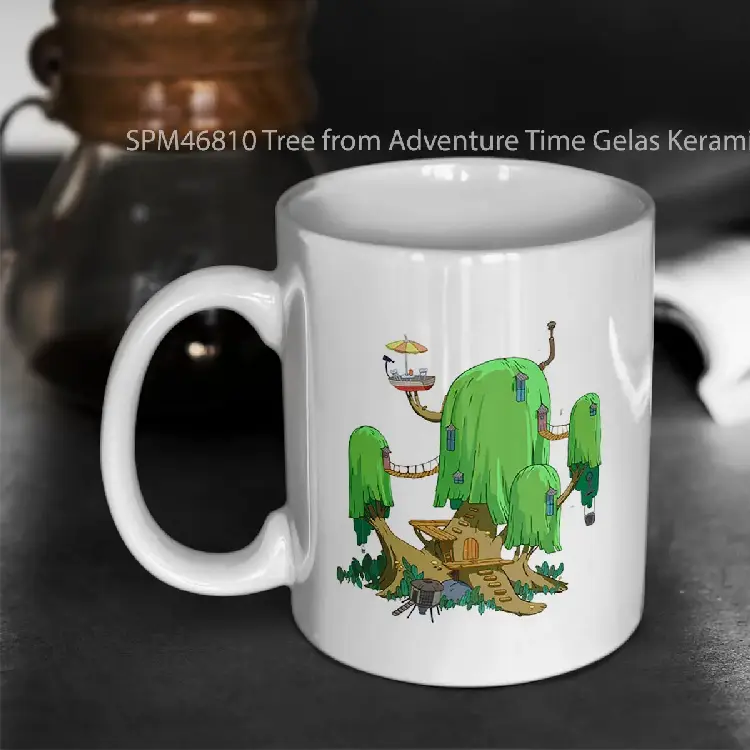 SPM46810 Tree from Adventure Time Gelas Keramik Supermug