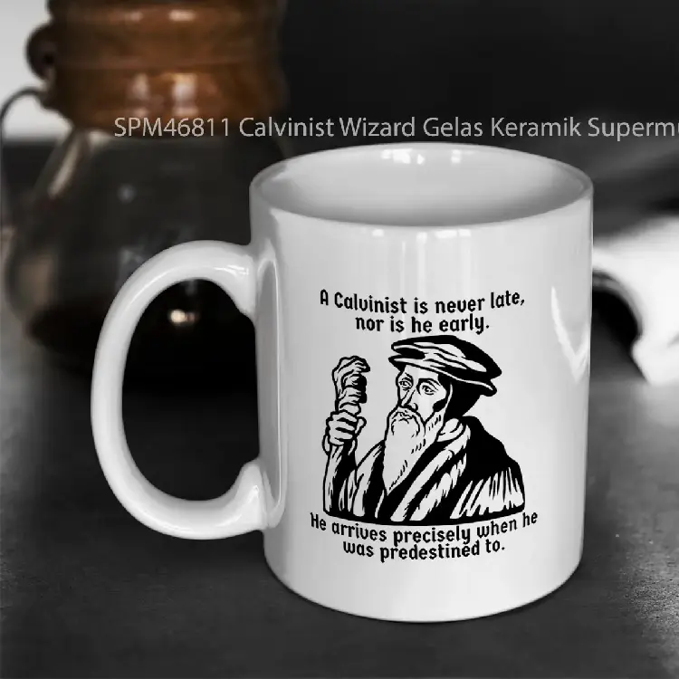 SPM46811 Calvinist Wizard Gelas Keramik Supermug
