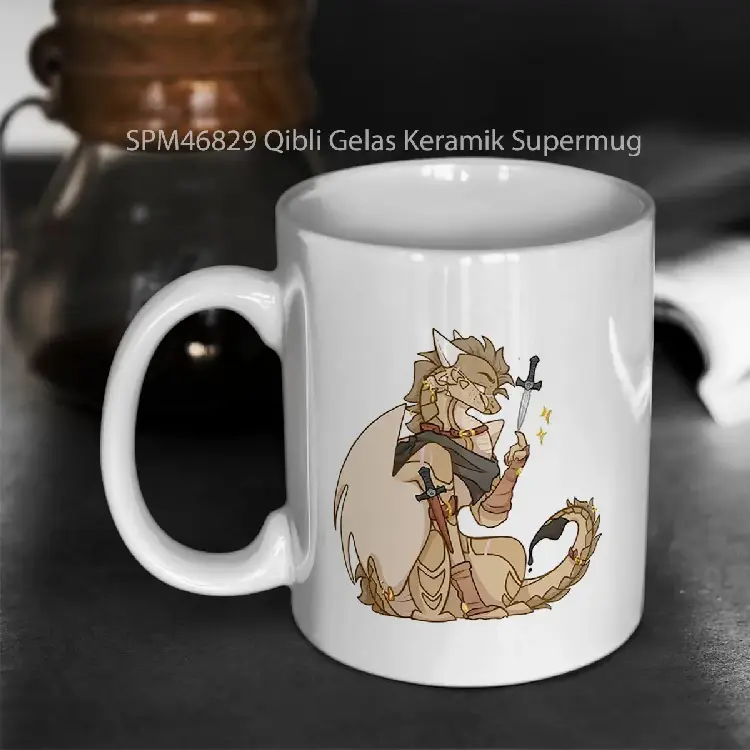 SPM46829 Qibli Gelas Keramik Supermug