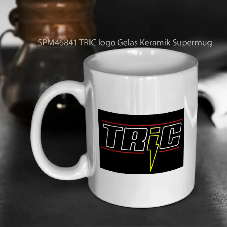 SPM46841 TRIC logo Gelas Keramik Supermug
