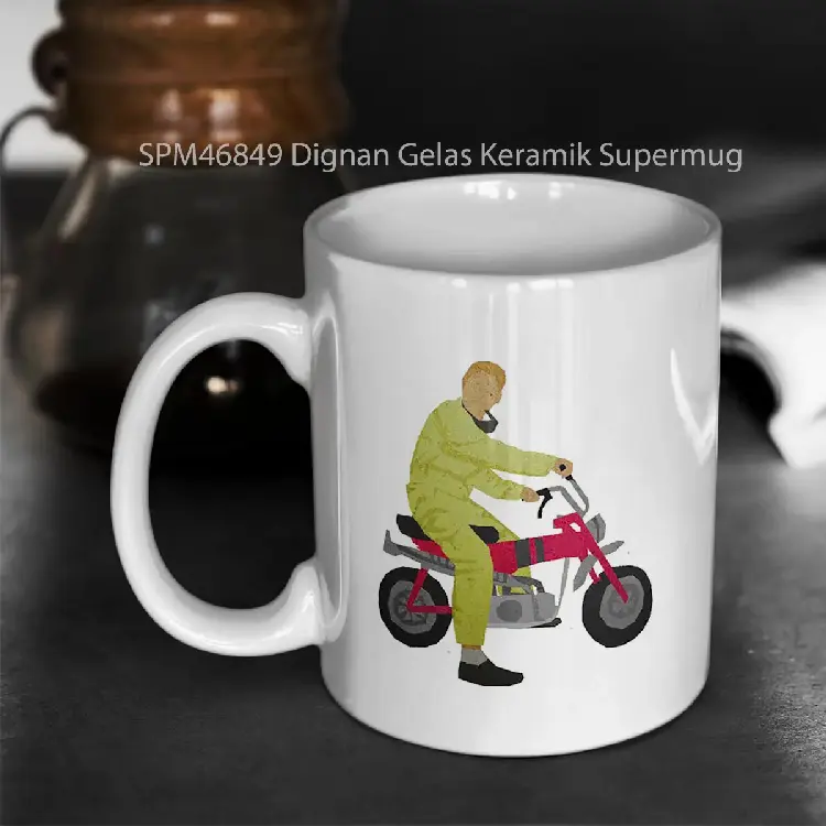 SPM46849 Dignan Gelas Keramik Supermug