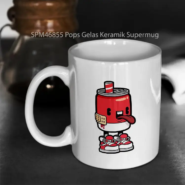 SPM46855 Pops Gelas Keramik Supermug
