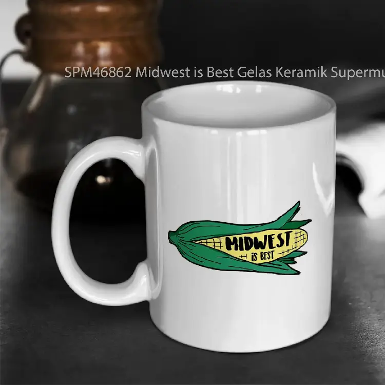 SPM46862 Midwest is Best Gelas Keramik Supermug