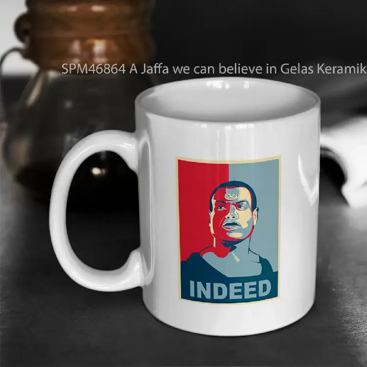 SPM46864 A Jaffa we can believe in Gelas Keramik Supermug