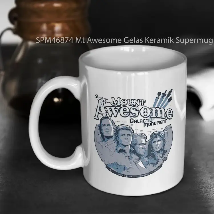 SPM46874 Mt Awesome Gelas Keramik Supermug
