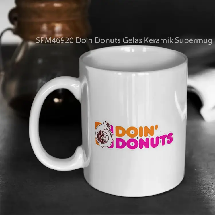 SPM46920 Doin Donuts Gelas Keramik Supermug