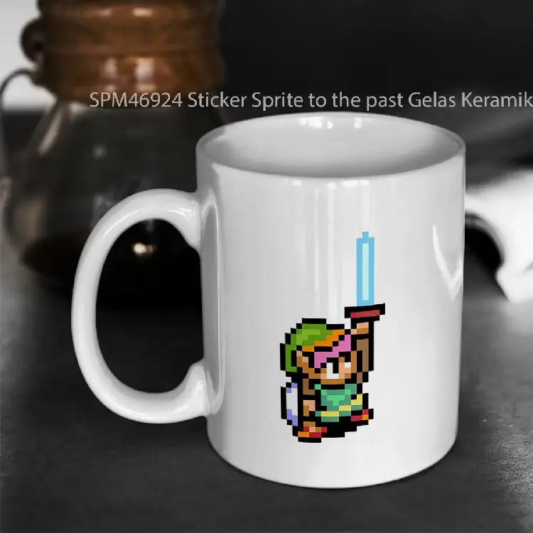 SPM46924 Sticker Sprite to the past Gelas Keramik Supermug