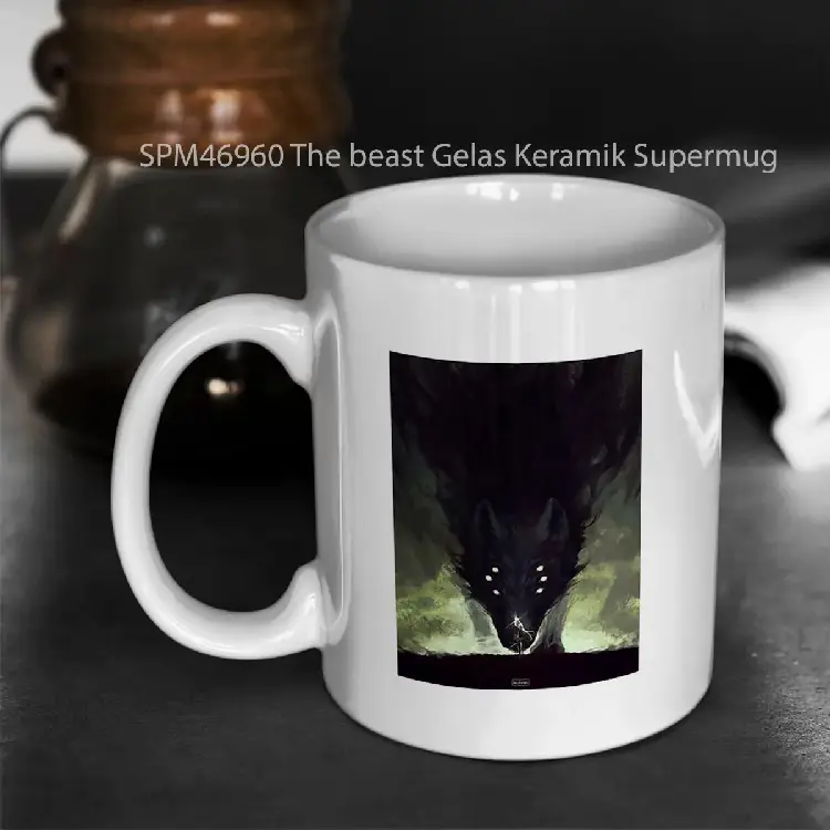 SPM46960 The beast Gelas Keramik Supermug