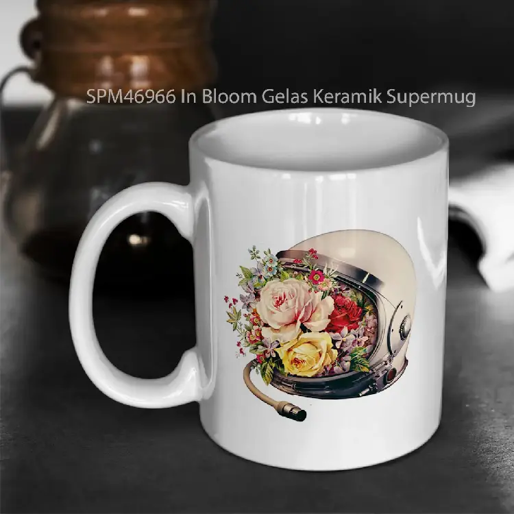 SPM46966 In Bloom Gelas Keramik Supermug