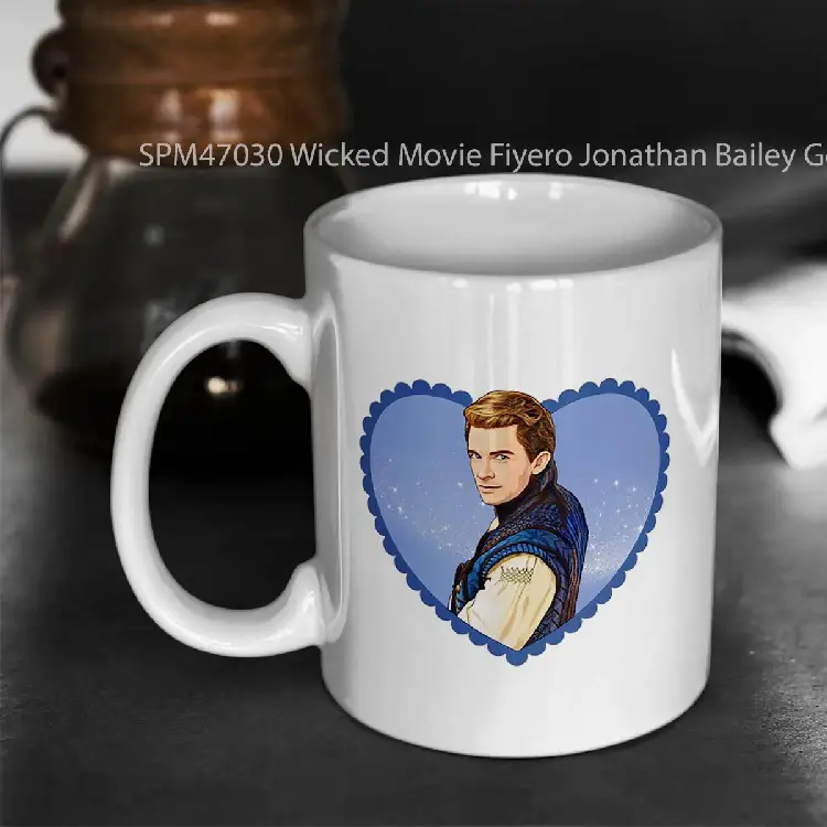 SPM47030 Wicked Movie Fiyero Jonathan Bailey Gelas Keramik Supermug