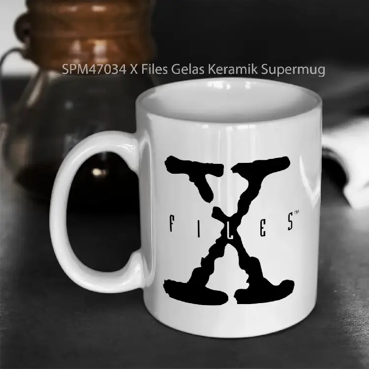 SPM47034 X Files Gelas Keramik Supermug
