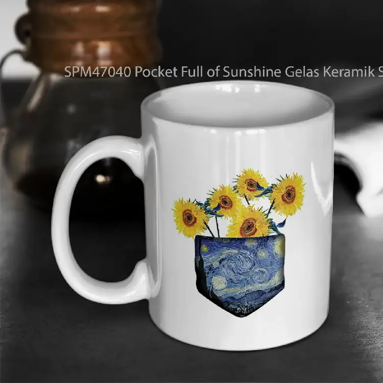SPM47040 Pocket Full of Sunshine Gelas Keramik Supermug