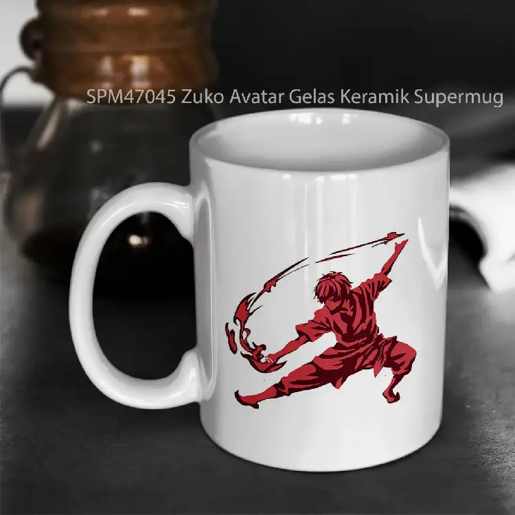 SPM47045 Zuko Avatar Gelas Keramik Supermug