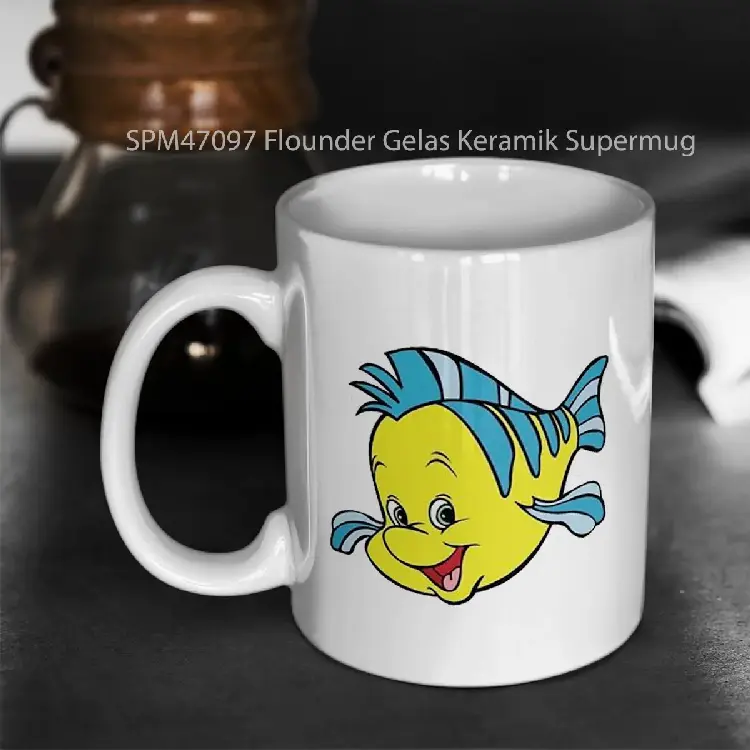 SPM47097 Flounder Gelas Keramik Supermug