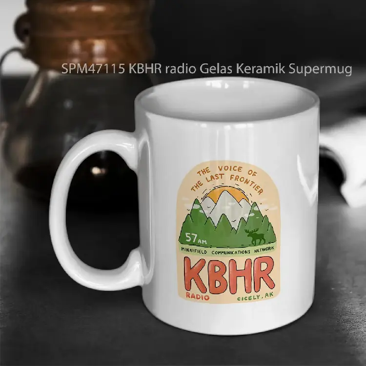 SPM47115 KBHR radio Gelas Keramik Supermug