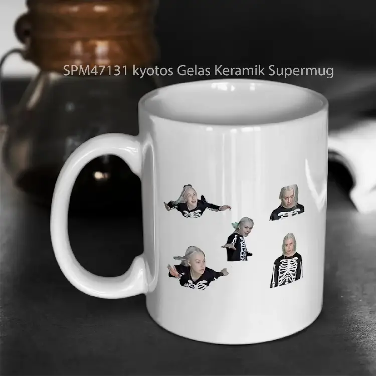 SPM47131 kyotos Gelas Keramik Supermug