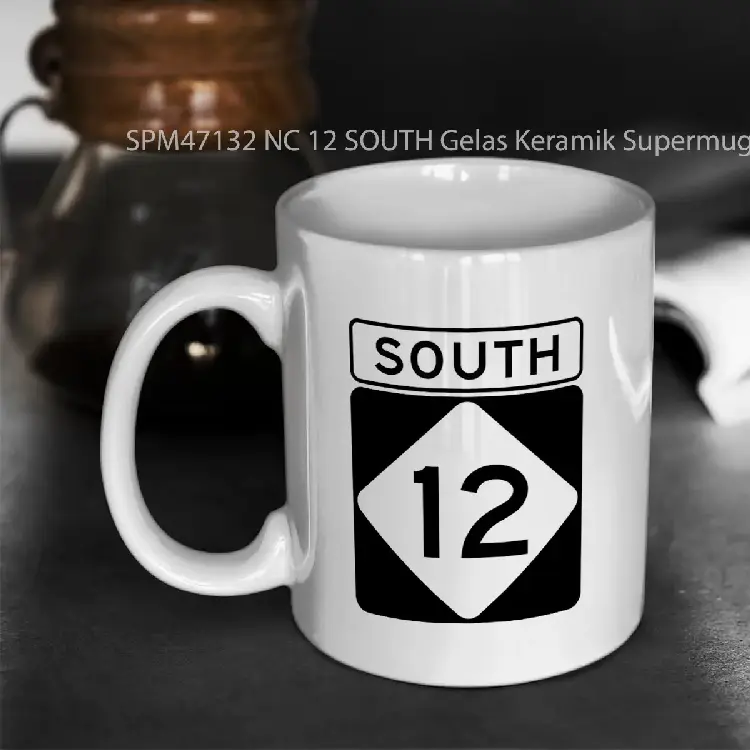 SPM47132 NC 12 SOUTH Gelas Keramik Supermug