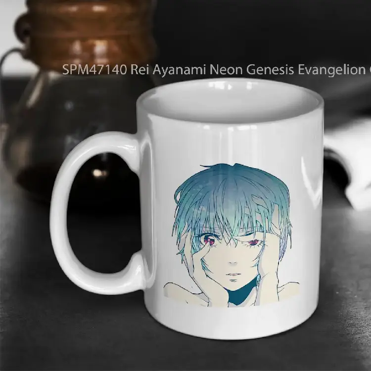 SPM47140 Rei Ayanami Neon Genesis Evangelion Gelas Keramik Supermug