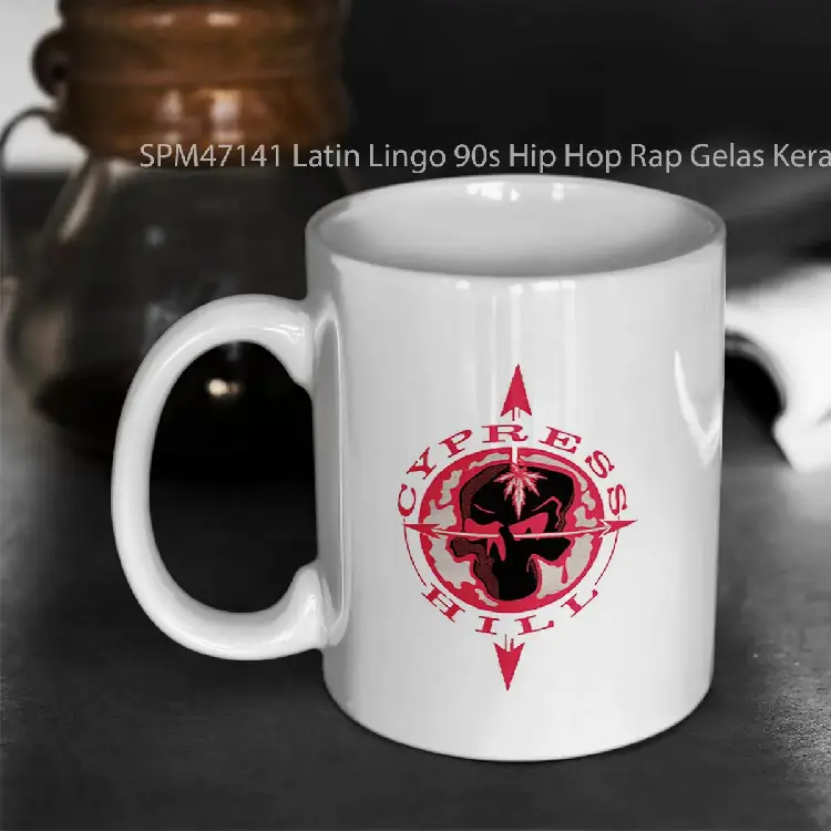 SPM47141 Latin Lingo 90s Hip Hop Rap Gelas Keramik Supermug