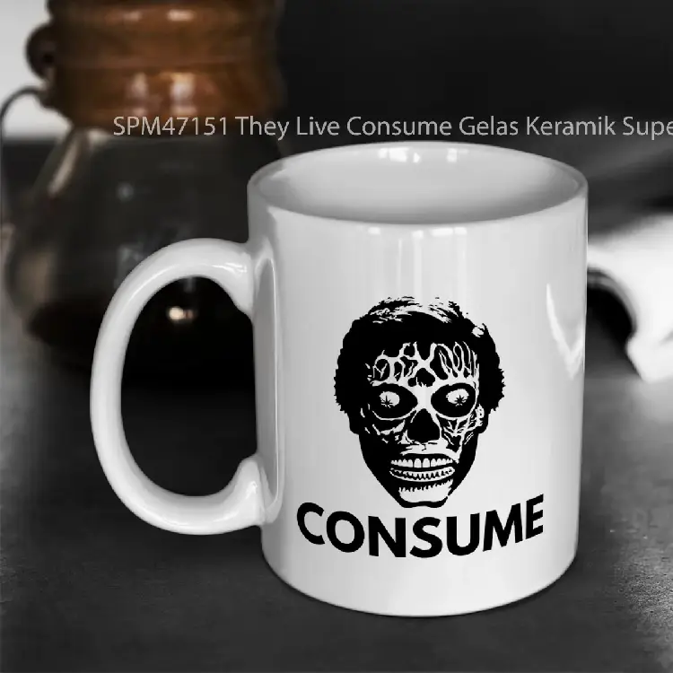 SPM47151 They Live Consume Gelas Keramik Supermug