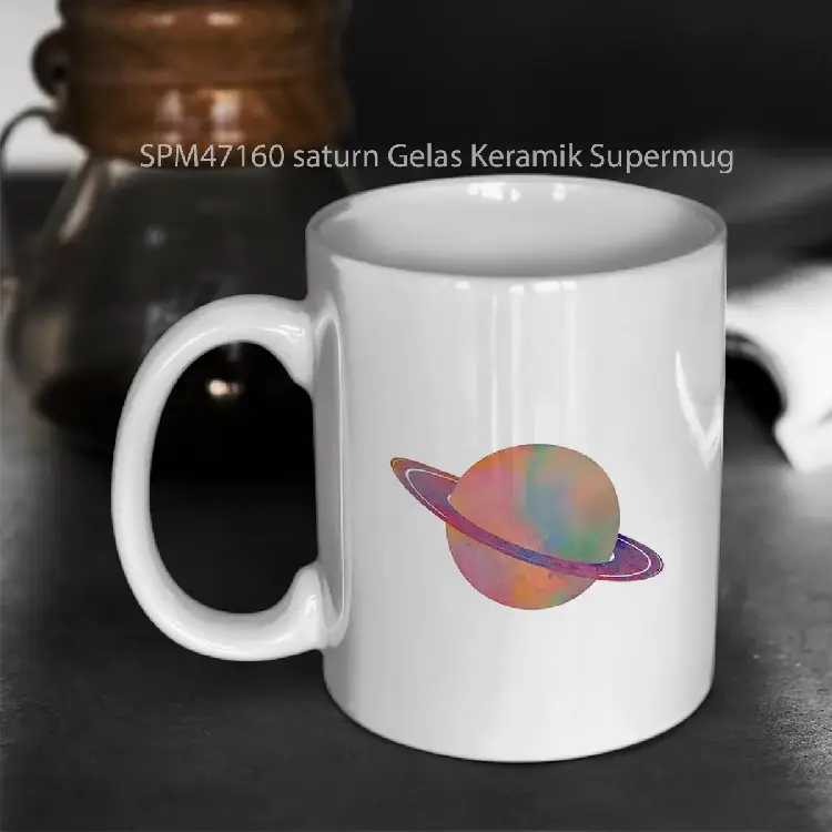SPM47160 saturn Gelas Keramik Supermug
