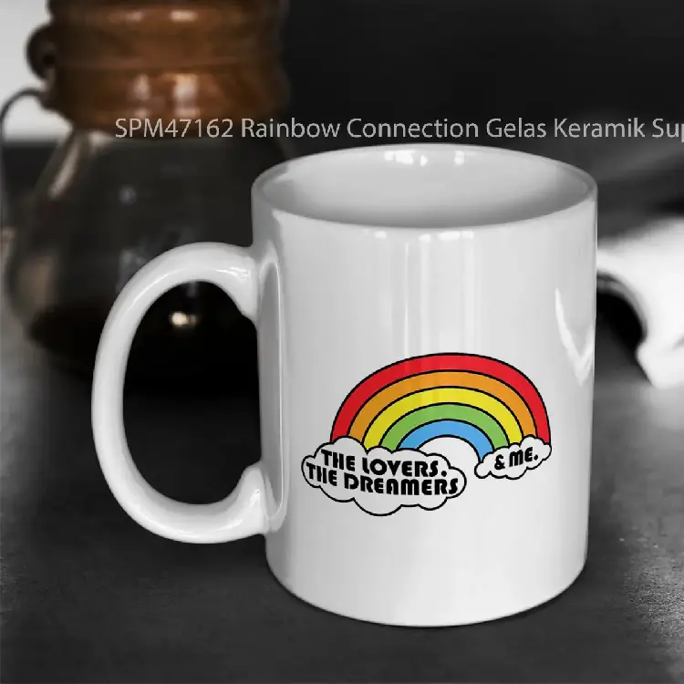 SPM47162 Rainbow Connection Gelas Keramik Supermug