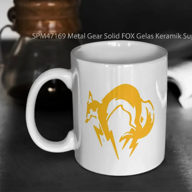 SPM47169 Metal Gear Solid FOX Gelas Keramik Supermug