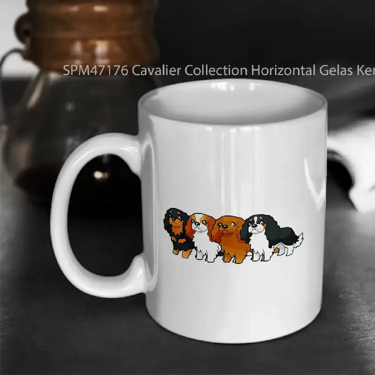 SPM47176 Cavalier Collection Horizontal Gelas Keramik Supermug