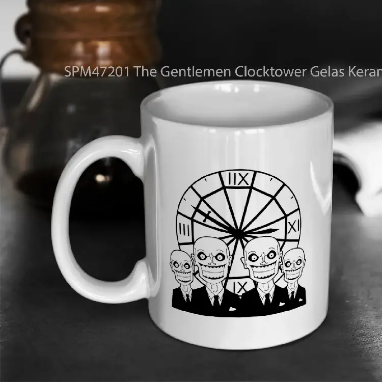 SPM47201 The Gentlemen Clocktower Gelas Keramik Supermug